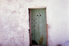 Green door
